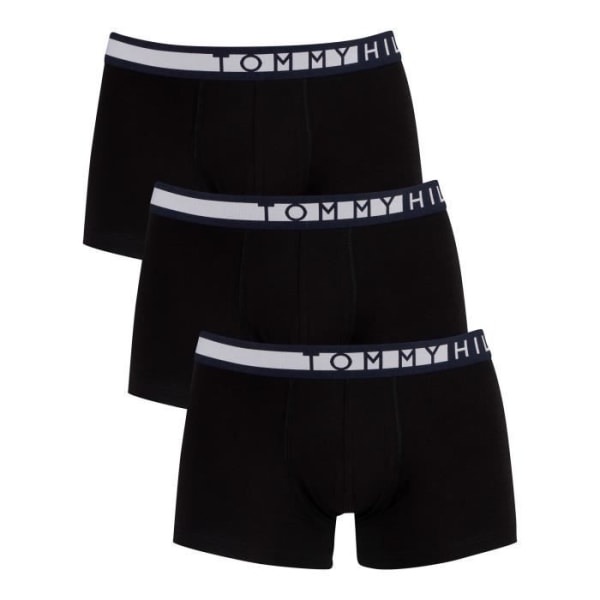 Tommy Hilfiger herr 3-pack trunks, svart Svart M