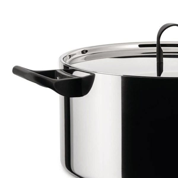 Alessi la Cintura Di Orione gryta i Multiply (Aisi 430, aluminium, rostfritt stål 18/10), Ø 24 Cm - 90101/24 T