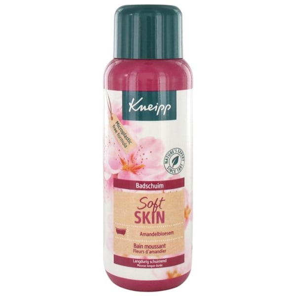 Bubblande Bad - Kneipp - Mandblommor - 400ml - Torr hud - Återfuktande