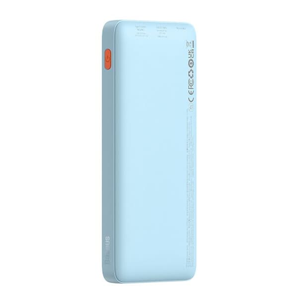 Extern USB-batteri - BASEUS - Airpow - 10000mAh - Typ-C - Micro-USB - 20W Galaxy Blue