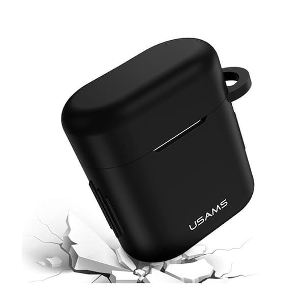 USAMS FreeBuds 2 Pro skyddsfodral svart