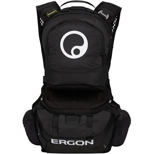 Ergon BE2 Enduro Unisex vuxenryggsäck, svart, S - EG-45000291