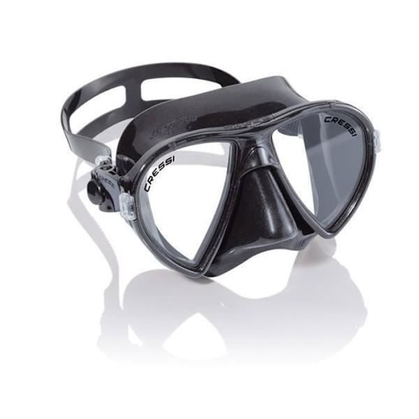Mask - OCEAN - DARK - Black - Diving - Adult Svart-Svart