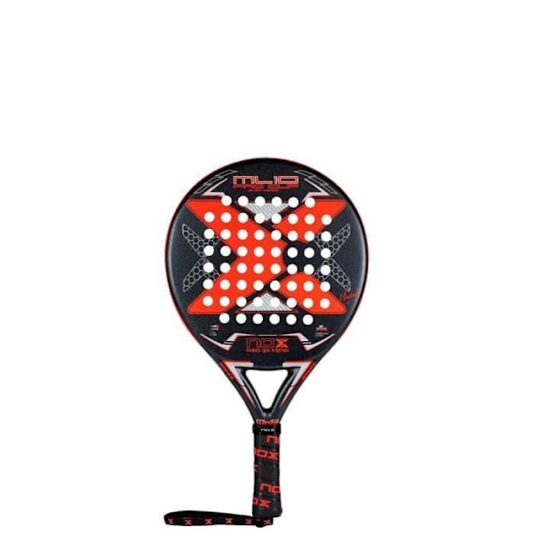 Nox ML10 Pro Cup Rough Surface Edition padelracket - svart/röd - TU