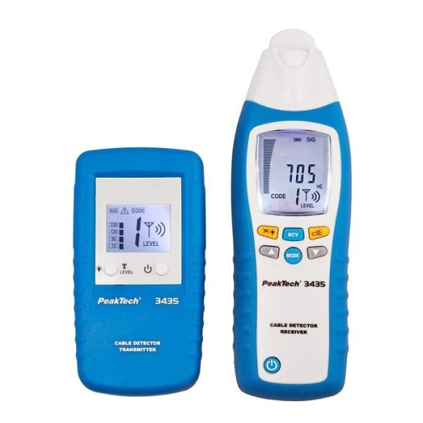 PeakTech Peak Tech Overload Detector Device, Finder, Backup med sändare och mottagare, 1 st, - P 3435