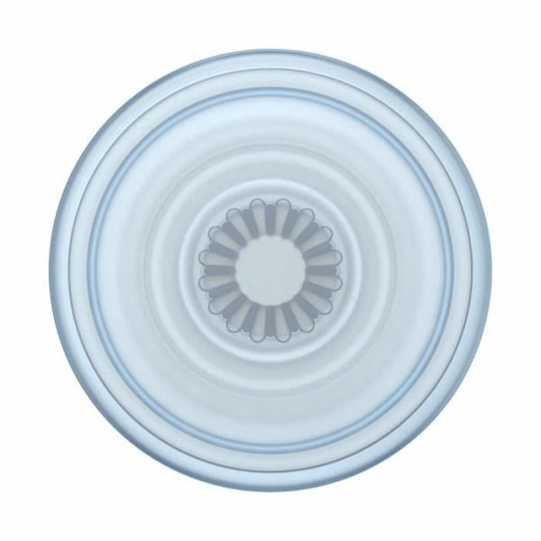 Popsockets PopGrip Plant Ice smartphonegrepp - blå - 38,8x7,7x24,25 mm