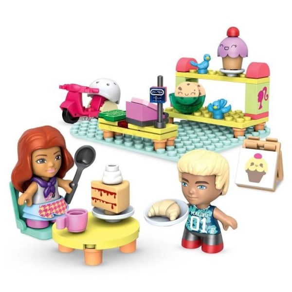 Mega Construx Barbie - Bageri-Konditorivaror - Byggspel - Från 4 år