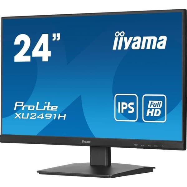 Skärm PC - IIYAMA - 24" - FHD - 100Hz - IPS-panel - 0,5ms - XU2491H-B1