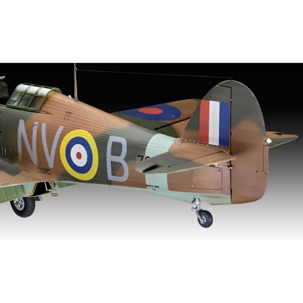 Maquette flygplan: Hawker Hurricane Mk IIb