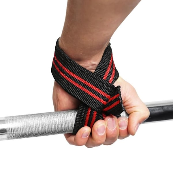 Hantelrem - HMS - F4432 - Svart/Röd - Intensiv Användning - Unisex svart röd