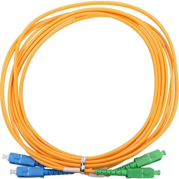 Extralink - EX.31032 - SC/APC-SC/UPC | Patchkabel | Enkeltmode, Duplex, G657A1, 3 mm, 2 m