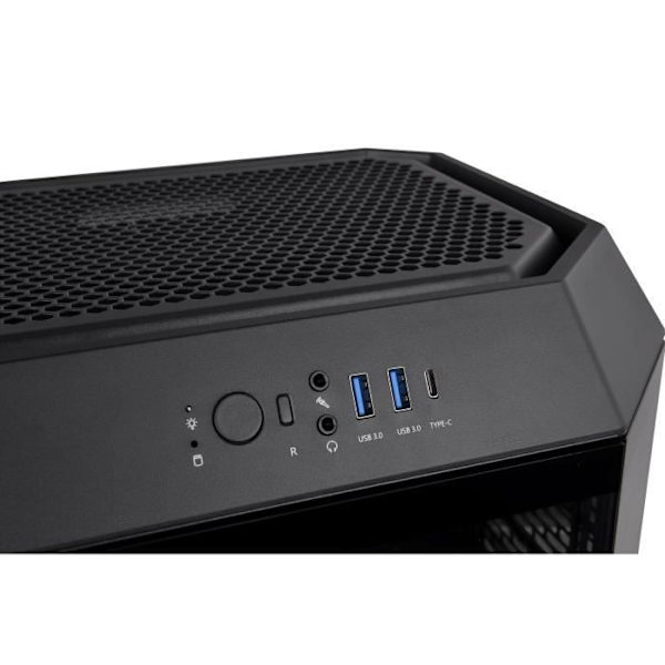 PC-fodral - THERMALTAKE - The TOWER 300 (svart) - Minitorn - Micro-ATX-format - Utan strömförsörjning