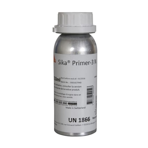 SIKA Primer-3 N - Vit - 250ml färglös