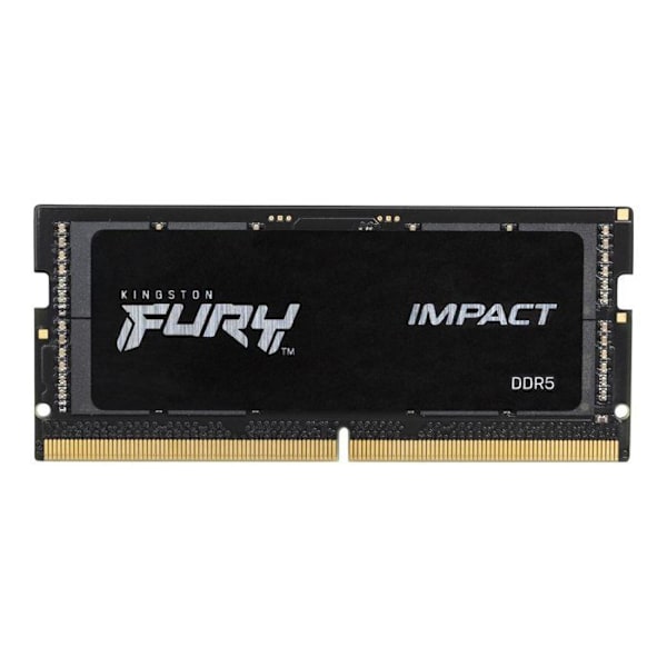 Modul minne - Kingston - FURY Impact - DDR5 - 16 Go - SO DIMM 262-stift - 4800 MHz