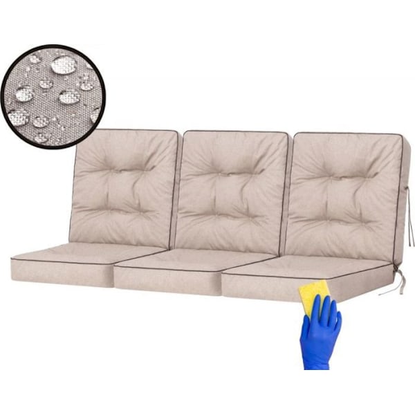 Hobbygarden - V18BEK1 - 3x60 cm OREILLER VENUS BEIGE EKOLEN