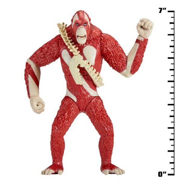 Godzilla - 35508 - Det Nya Imperiet - x Kong: Det Nya Imperiet Battle Roar SkarKing, Actionfigur, 17 cm