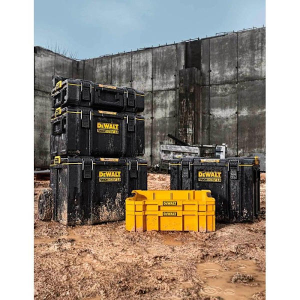 TOUGHSYSTEM 2.0 halvdjup bricka - DEWALT DWST83407-1 Gul