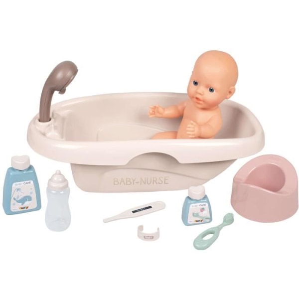Babybadkar med tillbehör 9 artiklar