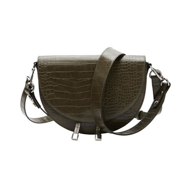 Crossbody-väska - s.Oliver - Crossover-väska - Grön - 24x18x6 cm - 100% polyuretan Grön