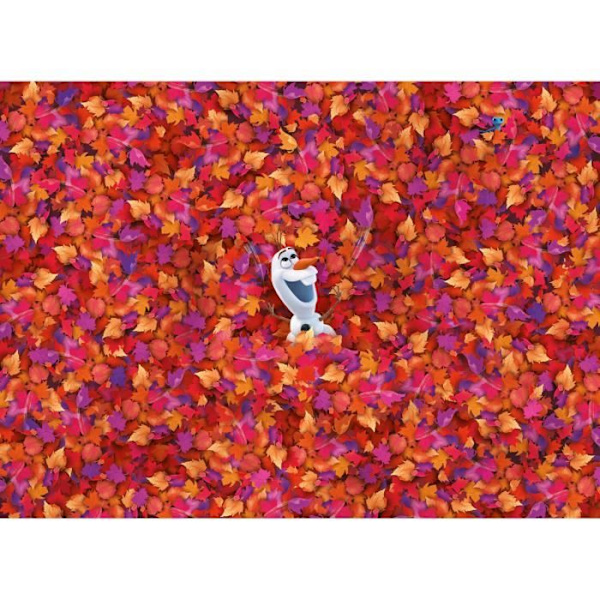 Puzzle Impossible 1000p - Fryst 2 - 69 x 50 cm - Clementoni Flerfärgad