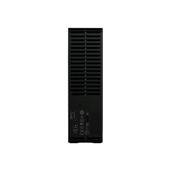 Extern hårddisk - WESTERN DIGITAL - Elements Desktop - 6To - USB 3.0 - Svart