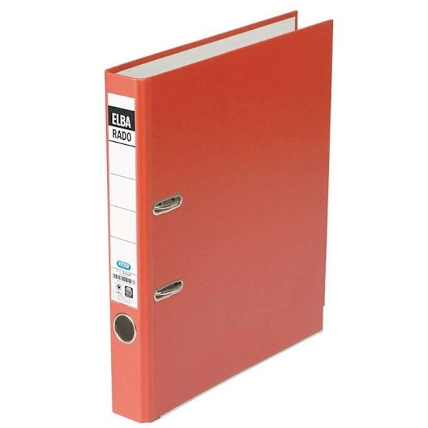 Elba klassurerad glänsande A4-format A4, med smal rygg (1 styck) röd - 10414RO