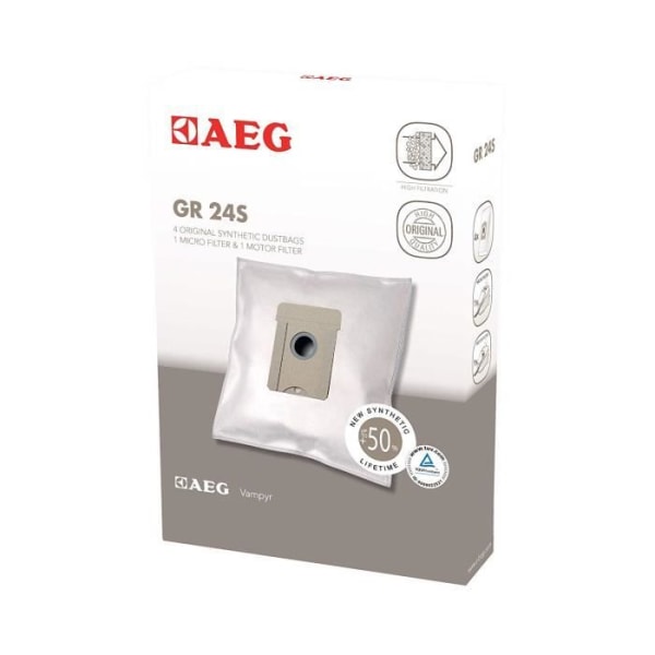 Electrolux - Aeg AEG Electrolux 900256541/5 Påse för dammsugare (Import Tyskland) - GR 24
