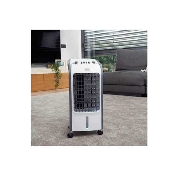 Luftkylare - Black Et Decker BXAC50E - Vit - 75W - 61dB - 5.0L - 400m³/h - 3 hastigheter Vit