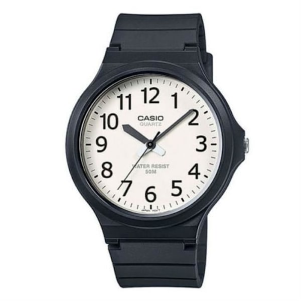 Klocka - Casio - MW-240-7BVDF - Vit - Herr - Kvarts - Analog