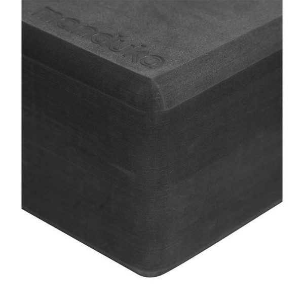 Manduka 451012020 Unisex vuxen Yoga Brick, Thunder - R-FOAM BLOCK - THUNDER