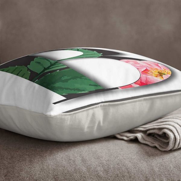 Bonamaison Kuddfodral - 1 - Kuddfodral, Polyester, Flerfärgad, 45x45