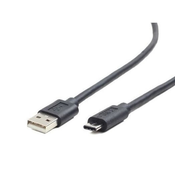 Gembird CCP-USB2-AMCM-10 USB-kabel - 3m - USB A till USB C - 2.0 - Hane-Hane - Svart