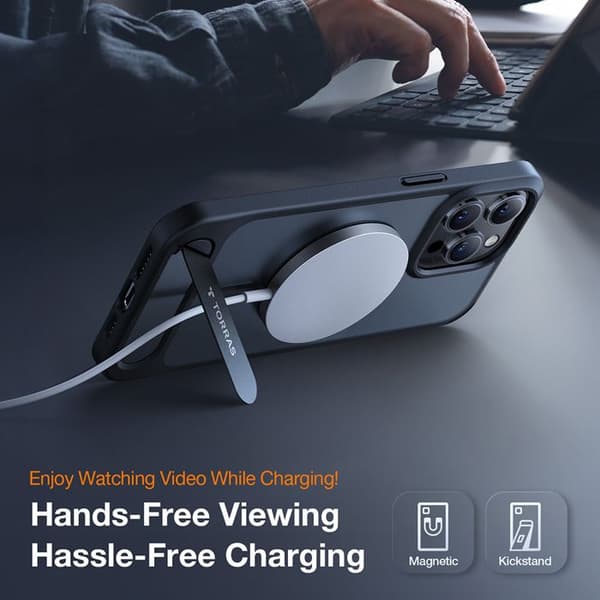 Coque Torras Pstand för iPhone 17 - Klar Klar
