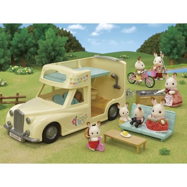 Sylvanian Families - 5454 - Husbilen - Semestern Flerfärgad