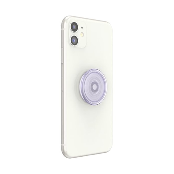 Popsockets PopGrip Plant Dammigt smartphonegrepp - lila/vit - 38,8x7,7x24,25 mm