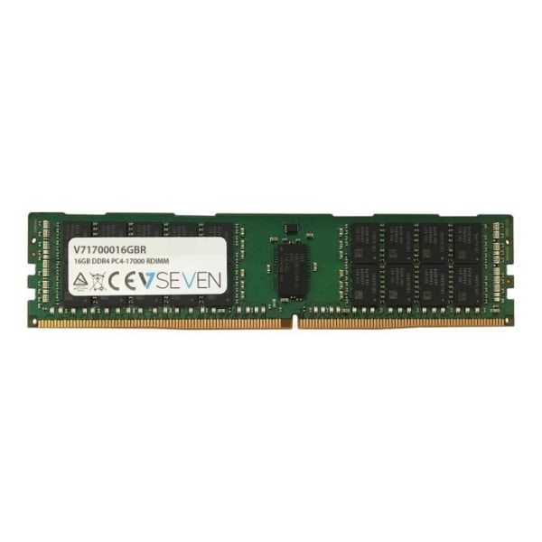Server RAM-modul - V7 - 16 GB - DDR4-2133/PC4-17000 SDRAM - ECC - Registrerad - 288-stifts DIMM