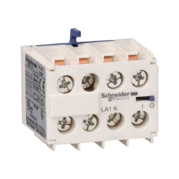 bloc kontaktdon - för tesys k - 2o - a skruv - schneider electric la1kn02