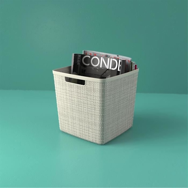CURVER Cube Jute korg 17 L - Beige Beige