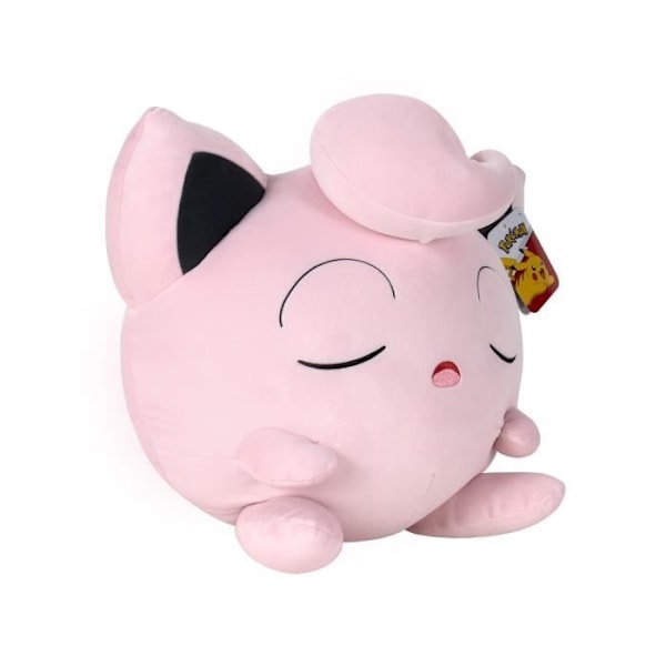 Plyschleksak - BANDAI - Pokémon Jigglypuff - 40 cm, mjuk och fluffig