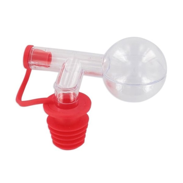 Bouchon doser kula 2,5 cl Fackelmann Transparent, röd