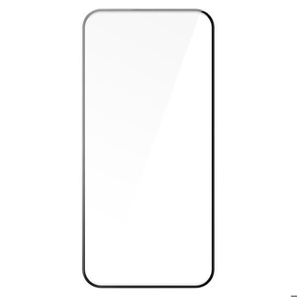 3D härdat glas gjort för Xiaomi Redmi Note 15 Pro Plus 5G — Avfasad stötbeständig, transparent Vit