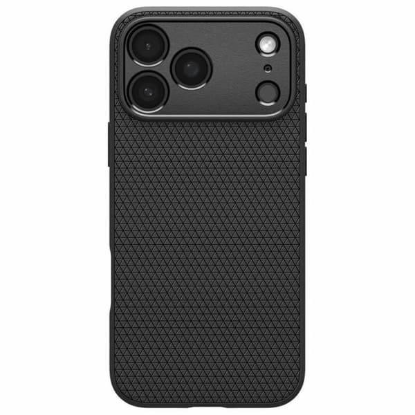 Spigen Coque Liquid Air™ Apple iPhone 17 Pro Max - Matt Svart Svart