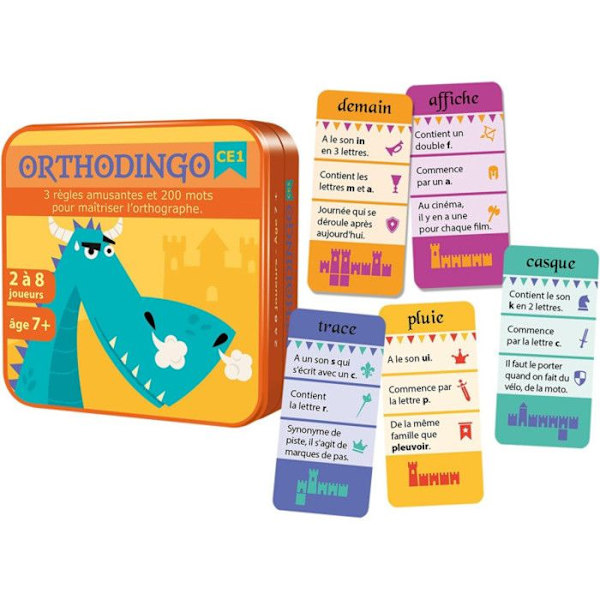 Orthodingo - Utbildningsspel Blå