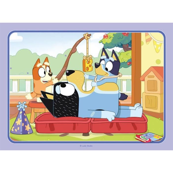 Ravensburger Bluey 4 i Box Puzzle