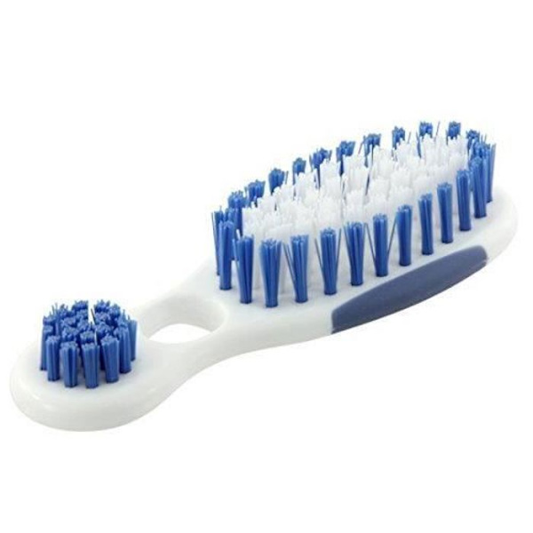 Fackelmann Sweany Nagelborste - Vit-Blå - 12 x 4 x 2,5 cm Vit blå