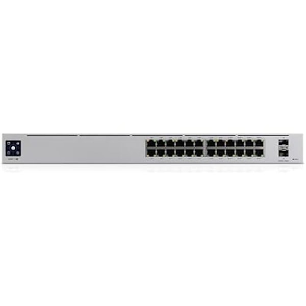 Switch - UBIQUITI NETWORKS - USW-Pro-Max-24-PoE - 24 portar - Rackbar - PoE+ stöd Grå