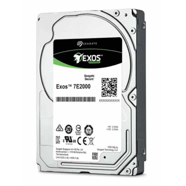 Intern hårddisk Seagate - ST1000NX0423 - Enterprise SATA 1TB - hårddiskar (SATA III, Hårddisk)