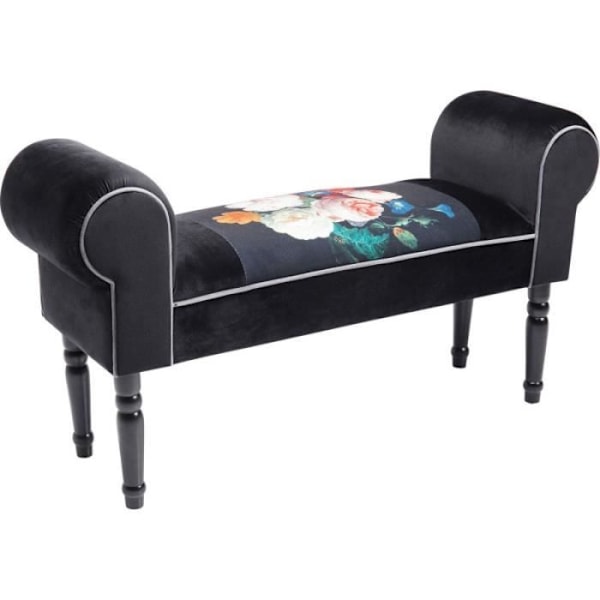 Banc Wing svart sammetsblommor Kare Design
