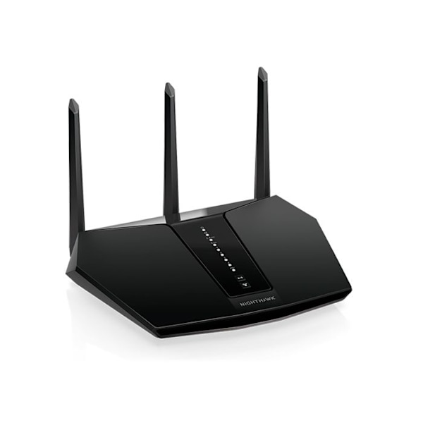 Netgear WiFi 6 AX5 Nighthawk 5 Stream Router (RAX30) - WiFi AX2400 (Hastigheter upp till 2,4 Gbps) - Täckning upp till Svart