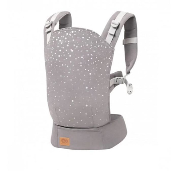 Nino Confetti Grey Bärsele - KINDERKRAFT - Ergonomisk - Grå - 0 månader - Födelse - 20 kg Grå